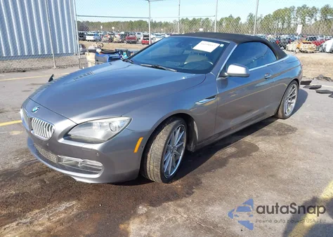 2012 BMW 650I from USA, damaged, VIN WBALZ3C57CDL70108